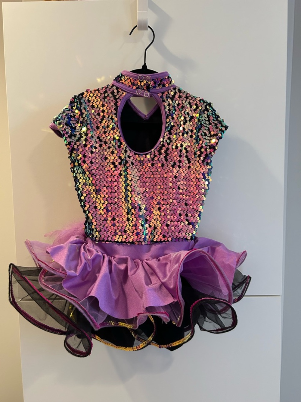 Weissman Symphony Purple Sequin Tutu Dance Costume for Kids - Size IC (7/8) - Picture 11 of 13